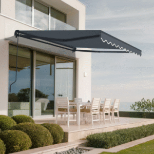 Toldo plegable manual — 4 x 2,5 m (económico)